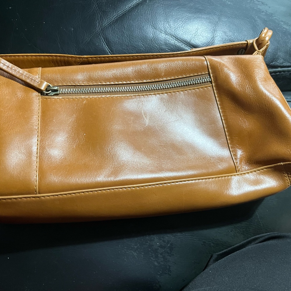 Derek Alexander Tan Leather Shoulder Bag - Picture 3 of 8